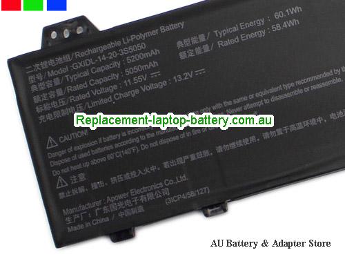  image 4 for Battery Jiaolong 16S 2024, Australia MECHREVO Jiaolong 16S 2024 Laptop Battery In Stock With Low Price