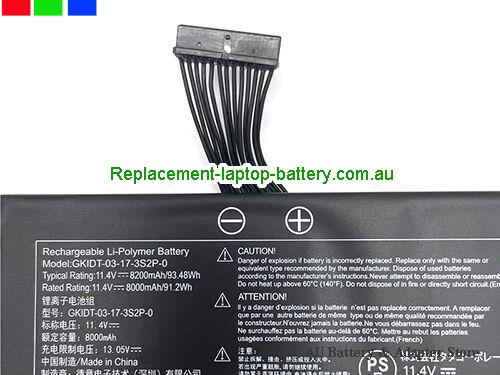  image 5 for Battery GCR2070RGF-QB-B, Australia GALLERIA GCR2070RGF-QB-B Laptop Battery In Stock With Low Price