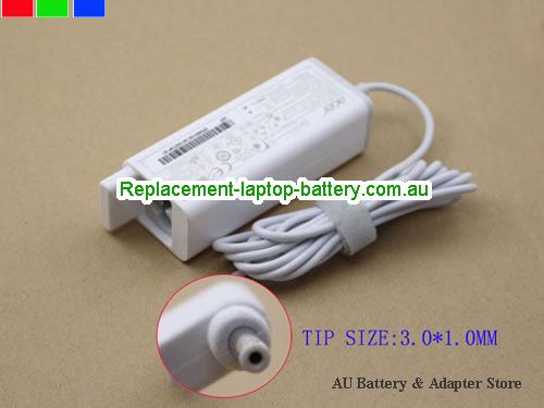  Genuine ACER  19V 2.37A Laptop AC Adapter ACER19V2.37A45W-3.0x1.0mm-W-New