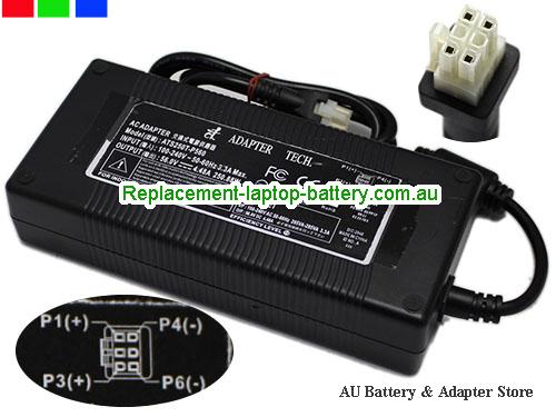 AU  Original Genuines ADAPTER TECH ATS250T-P560 AC Adapter 56.0v 4.48A 250.88W Power Supply