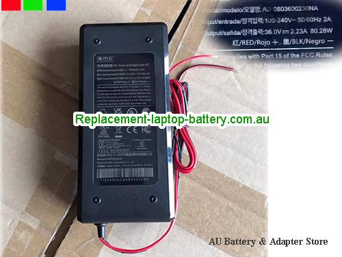  Genuine AMC  36V 2.23A Laptop AC Adapter AMC36V2.23A80.28W-2lines