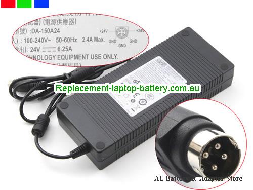  Genuine APD  24V 6.25A Laptop AC Adapter APD24V6.25A150W-4PIN