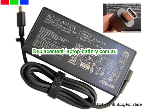  Original A20-200P1A, ASUS A20-200P1A ac adapter 20V 10A 200W