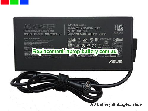 AU  Original New Original ASUS 280W AC Adapter for Asus ROG Strix G16 G614JI-AS94 ADP-280EB B