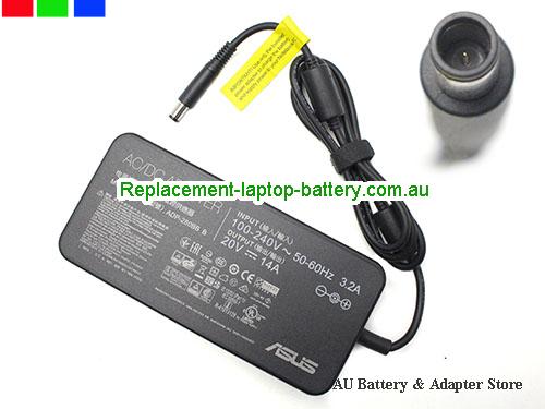 AU  Original Genuine 7.0x5.0mm Big Tip Asus ADP-280BB B AC Adapter 20v 14A 280W Power Supply