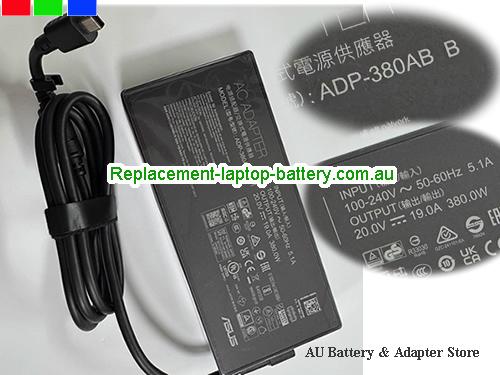  Genuine ASUS  20V 19A Laptop AC Adapter ASUS20V19A380W-Rectangle3