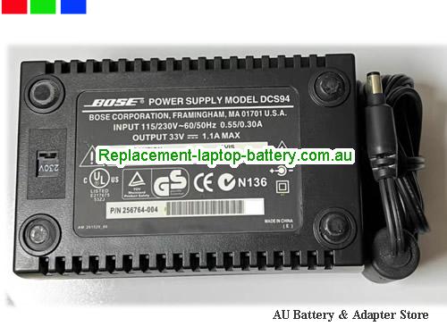  Original AV28, BOSE AV28 ac adapter 33V 1.1A 36W