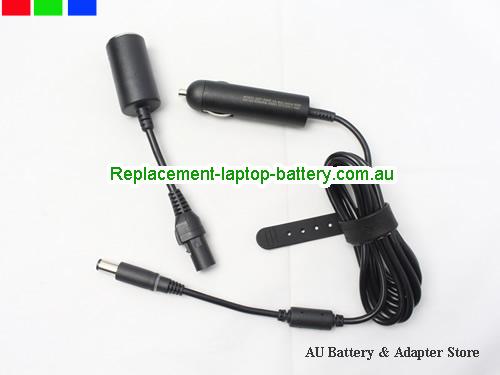 AU  Original Genuine DELL Car airplane charger for DELL LATITUDE E6230 E1705 E4310 E5520 PP05L XPS L502 ADP-90ND AA