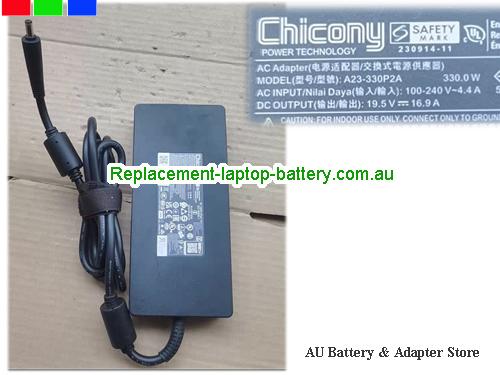 AU  Original Genuine Chicony A23-330P2A AC Adapter 19.5v 16.9A 330W Power Supply