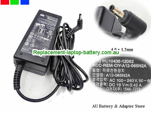  Genuine CHICONY  19V 3.42A Laptop AC Adapter CHICONY19V3.42A65W-BulleTip