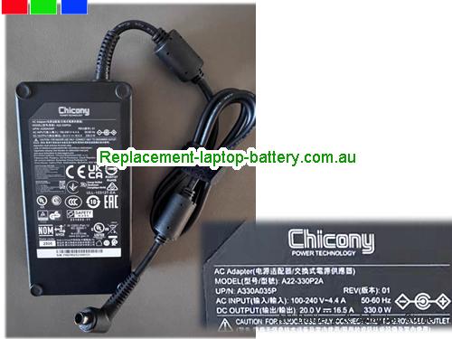  Original A22-330P2A, CHICONY A22-330P2A ac adapter 20V 16.5A 330W
