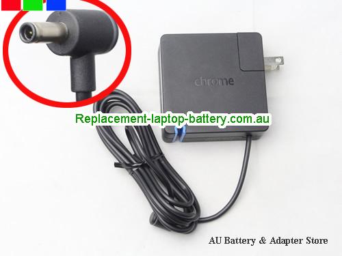 AU  Original 12V PA-1650-29GO 25009790E Genuine GOOGLE CHROMEBOOK PIXEL GO X03 AC Adapter charger