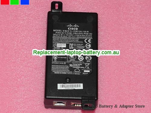  Genuine CISCO  13V 1A Laptop AC Adapter CISCO13V1A13W-POE