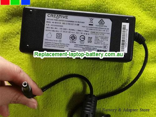  Genuine CREATIVE  27V 2.1A Laptop AC Adapter CREATIVE27V1.7A48W-5.5x2.1mm-A