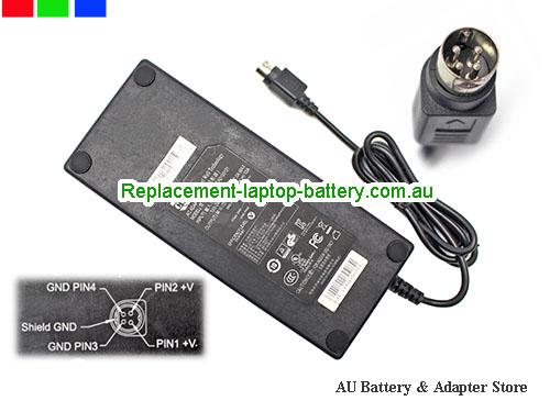  Genuine CWT  12V 10A Laptop AC Adapter CWT12V10A120W-4PIN-SZXF