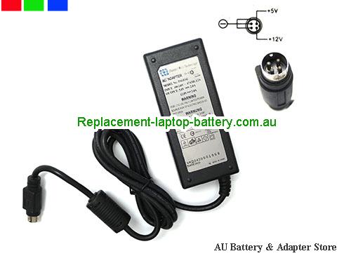  Genuine CWT  12V 2A Laptop AC Adapter CWT12V2A34W-4PIN-SZXF