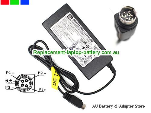 AU  Original Genuine CWT KPL-060F-VI AC Adapter for HIKVISION 7816HW 7808HW 12V 5A  4Pin