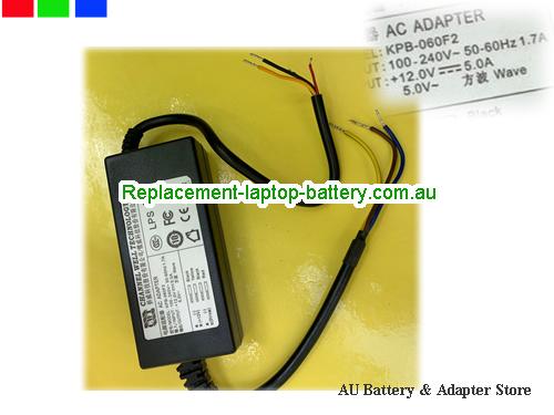  Genuine CWT  12V 5A Laptop AC Adapter CWT12V5A60W-Wave