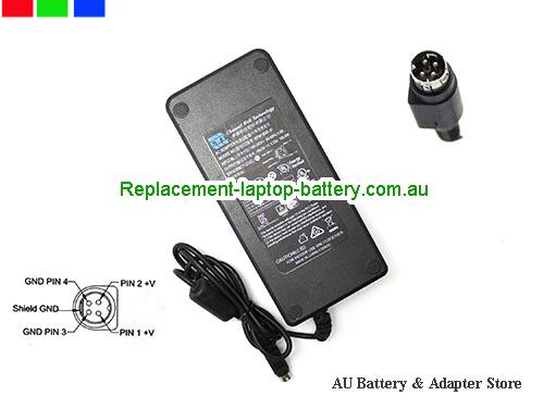  Genuine CWT  54V 3.33A Laptop AC Adapter CWT54V3.33A180W-4PIN-SZXF
