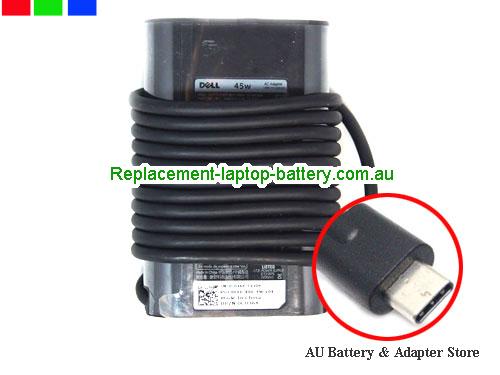  Original TYPE C, Dell TYPE C ac adapter 20V 2.25A 45W