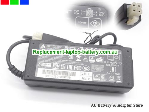  Genuine DELTA  12V 5.417A Laptop AC Adapter DELTA12V5.417A65W-Molex-4Pins