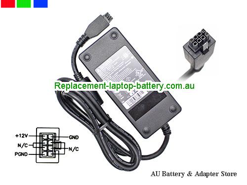 AU  Original GEnuine Delta ADP-66CR A AC/DC Adapter 12v 5.5A 66W Power Supply Molex 8 Pins
