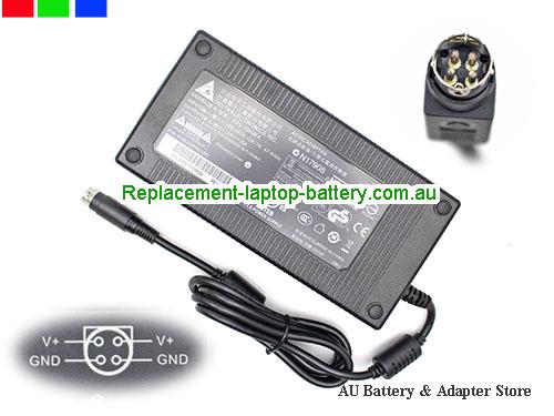 AU  Original Genuine Delta DPS-120QB A AC Adapter 24v 5A 120W Power Supply with Round 4 Pin