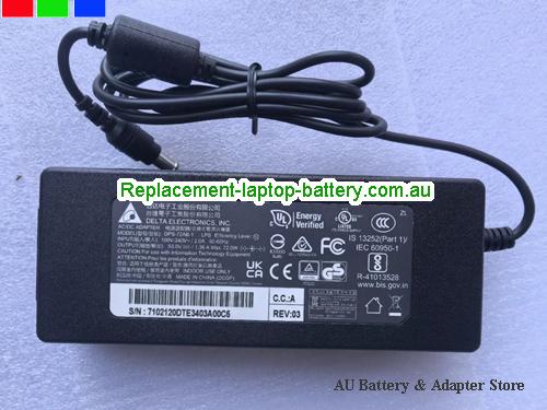  Genuine DELTA  53V 1.36A Laptop AC Adapter DELTA53V1.36A72W-6.5x4.4mm