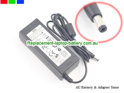 AU  Original Genuine DVE DSA-36W-12 3 36 AC Adapter DSA-42D-12 12V 3A Power Supply
