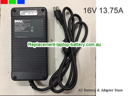 AU  Original Genuine Dell 16v 13.75A 220W Power Supply 2 Tips PA-1221-02D SADP-220BB