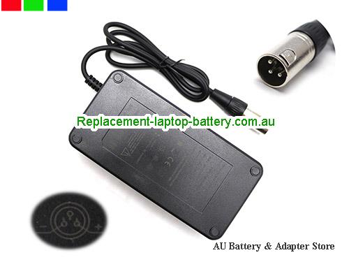 AU  Original Genuine Dpower DPL0110V55 DPLC110V56 Ebike Battery Charger 54.6v 2A 109.2W With 3 Pins