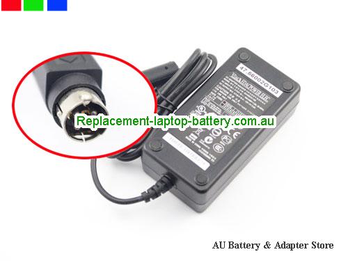 AU  Original EDAC EA10521C-120 AC Adapter EDAC power ELEC 12V 5.0A