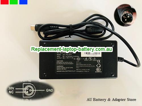  Genuine FDL  30V 1.5A Laptop AC Adapter FDL30V1.5A45W-3Pins