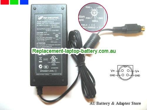 Genuine FSP  12V 2.5A Laptop AC Adapter FSP12V2.5A30W-4PIN