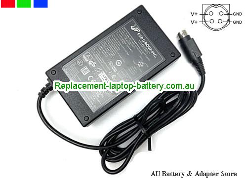 AU  Original Genuine FSP FSP060-DIBAN2 AC Adapter 12v 5A 60W Round with 4 Pin