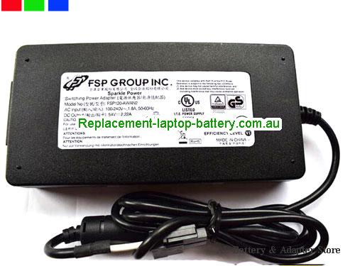  Genuine FSP  54V 2.22A Laptop AC Adapter FSP54V2.22A120W-2PIN