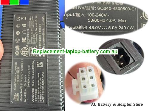 AU  Original Genuine GangQi GQ240-4800500-E1 Switching Adapter 48v 5A 240.0W Power Supply