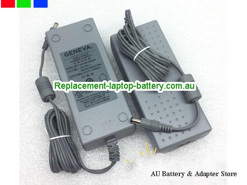  Genuine GENEVA  24V 3A Laptop AC Adapter GENEVA24V3A72W-5.5x2.1mm-G