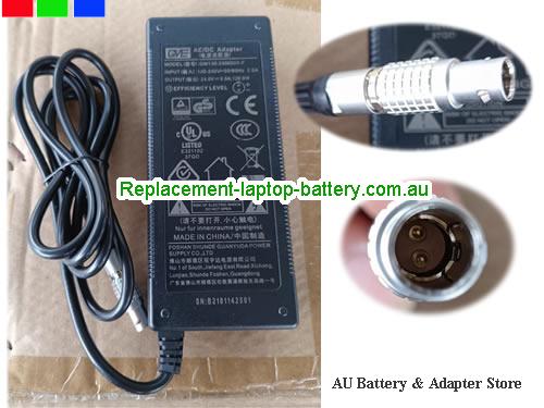  Genuine GVE  24V 5A Laptop AC Adapter GVE24V5A120W-Special-2-Pins