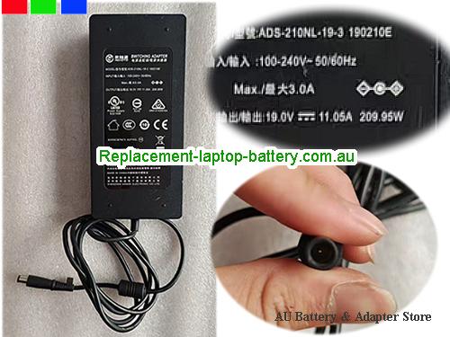 AU  Original Genuine 7.0x5.0mm Hoioto ADS-210NL-19-3 190210E Switching Adapter 19.0v 11.05A 209.95W