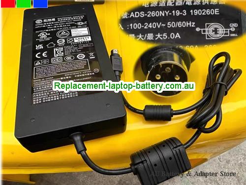AU  Original Genuine 4 Pins Hoioto ADS-260NY-19-3 190260E Switching Adapter 19.0v 13.69A 260.11W