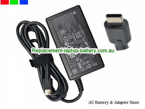 AU  Original Genuine for Hp TYPE-C 65W USB Charger L65505-002 L67440-001 TPN-CA21 20V 3.25A