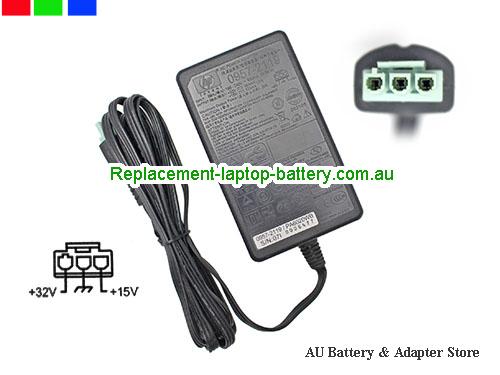 AU  Original Genuine HP 0957-2118/2119 AC Adapter 32V563mA/15V533mA for C9080D 3538