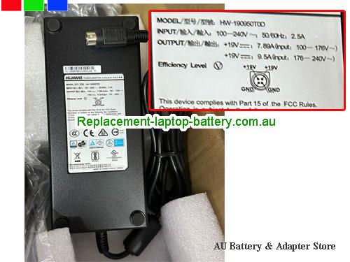  Original HW-190950T0O, HUAWEI HW-190950T0O ac adapter 19V 9.5A 180W
