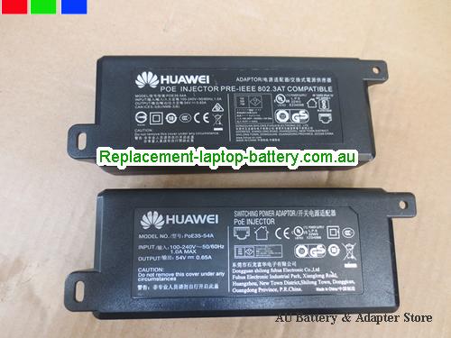 AU  Original HUAWEI POE35-54A UE-POE-35 POE Power Adapter 54v 0.65A