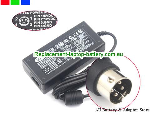  Genuine LACIE  12V 2A Laptop AC Adapter LACIE12V2A24W-4pin