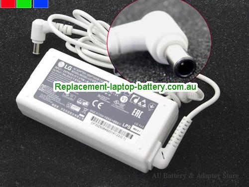 AU  Original LG R400 R410 LCD Monitor Adapter 19V 3.42A PA-1650-43 ADP-1650-68 65W with White Power Cord