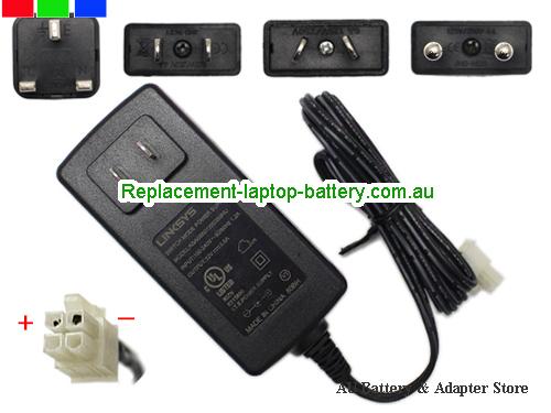  Genuine LINKSYS  12V 3.5A Laptop AC Adapter LINKSYS12V3.5A42W-Molex-4PINS-US