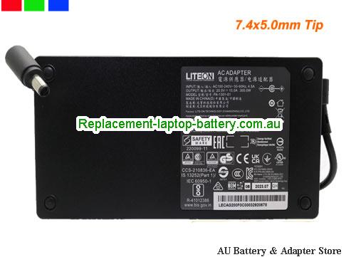 AU  Original Genuine Liteon PA-1301-01 Power Supply 300W 20v 15A AC Adapter for Zero 911 Series Laptop