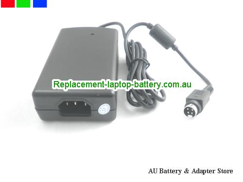 AU Replacement LI SHIN JS-12060-3K ac adapter CX-12-62 12v 6A Round with 4 Pin Power Supply